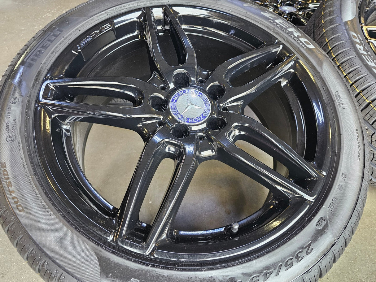 18" Mercedes CLA250 C E S Class OEM 85530 wheels rims tires NEW Texas Truck Tire