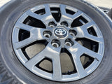 17" Toyota 4Runner Tacoma TRD OEM 94254 10637 wheels rims 2024 2025 2026 NEW Texas Truck Tire