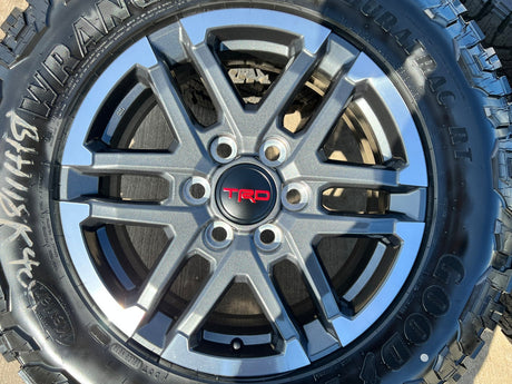 18" Toyota Tacoma 4Runner TRD OEM 10641 wheels rims 2025 2026 NEW DURATRAC A/T Texas Truck Tire