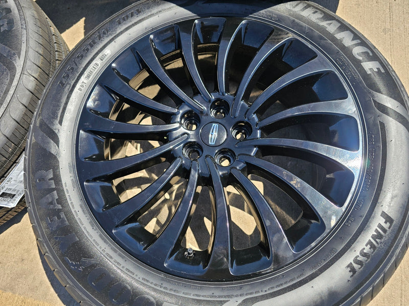 20" Lincoln Aviator Black Label OEM rims wheels 10189 Explorer 2025 2026 NEW Texas Truck Tire