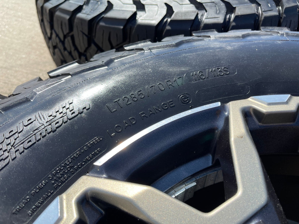 17" Chevy Silverado ZR2 OEM 95751 Beadlock wheels rims Colorado Sierra NEW Texas Truck Tire