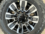 20" GMC Sierra AT4X 2500 3500 OEM wheels rims 5958 14138 Chevy Silverado FALKEN Texas Truck Tire