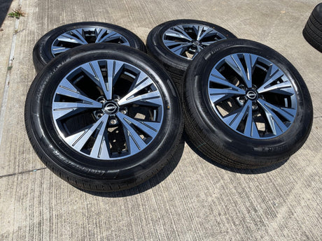 18" Nissan Murano Pathfinder FX35 FX45 QX60 OEM 62828 wheels rims 2023 2024 2025 Texas Truck Tire