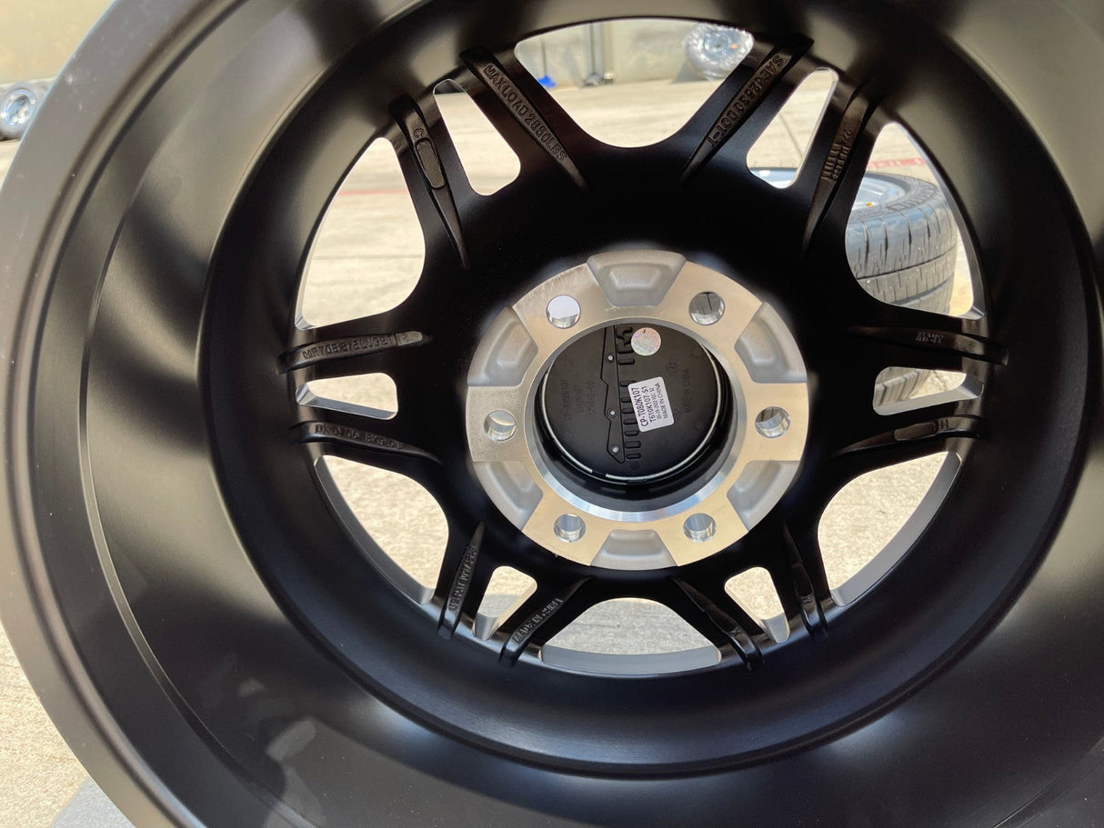 18x9 18" Method Racing MR706 Chevy Silverado RAM Tacoma wheel rim 6x139 6x5.5 Texas Truck Tire