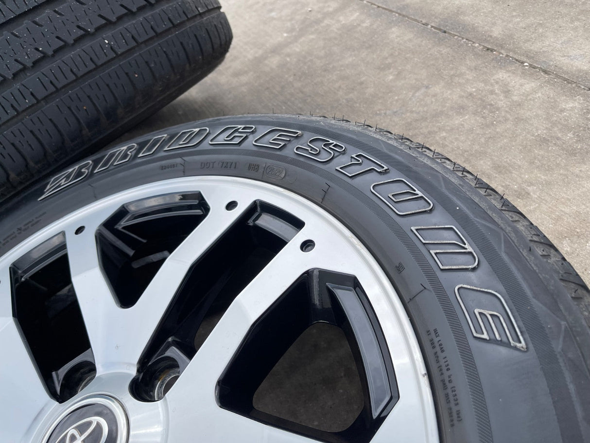 20" Toyota Tundra TSS TRD T Force OEM wheels rims 5x150 tires Texas Truck Tire