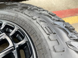 18" Toyota Tundra TSS T FORCE TRD OEM black wheels rims Sequoia 2025 NEW 35" Texas Truck Tire