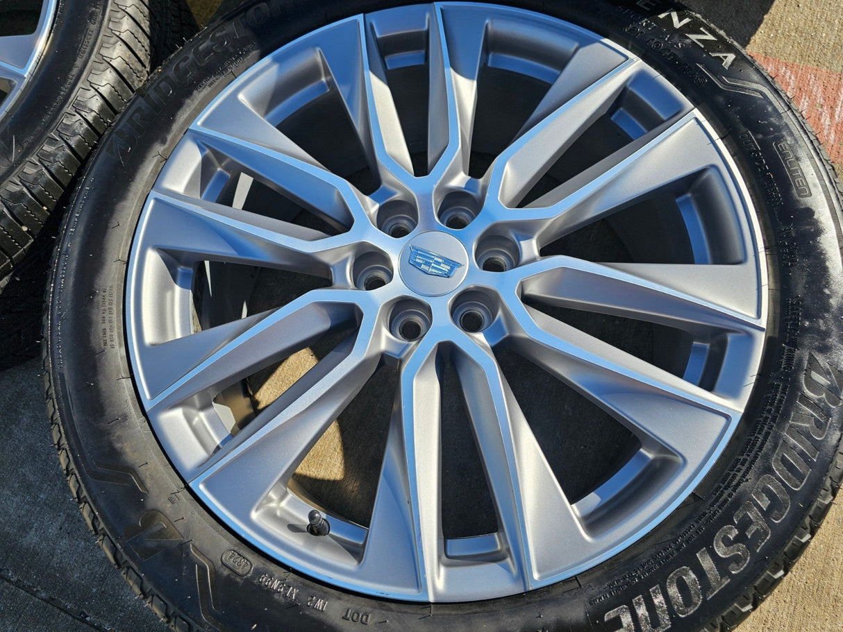 21" Cadillac XT6 XT5 SRX OEM 4851 wheels rims 2023 2024 2025 2026 BRIDGESTONE Texas Truck Tire