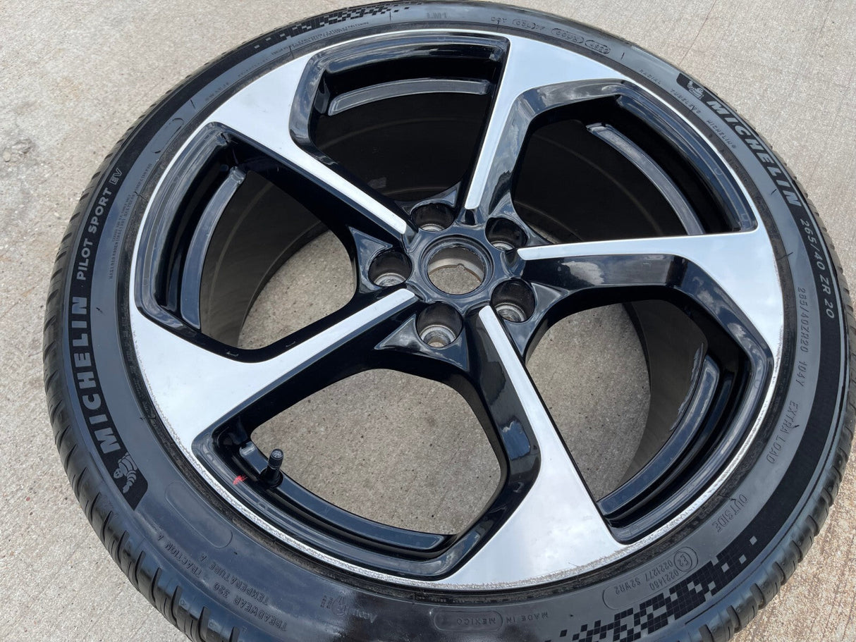 20" 20x9.5 Lucid Air OEM Grand Touring black wheel rim REAR 2022 2023 2024 2025 Texas Truck Tire
