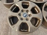 (5) 17" Ford Bronco wheels rims 10384 OEM Ranger BRONZE 2023 2024 2025 2026 NEW Texas Truck Tire