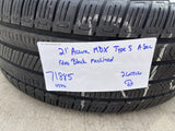21" Acura MDX Type S OEM wheels rims 71885 Honda Ridgeline Pilot CONTINETAL Texas Truck Tire