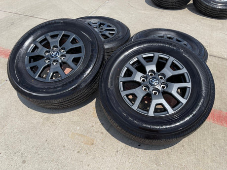 17" Toyota 4Runner Tacoma TRD OEM 94254 10637 wheels rims 2024 2025 2026 NEW Texas Truck Tire