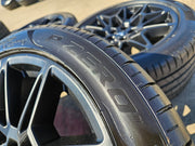 19" Ford Mustang GT Track Pack OEM 10600 10603 wheels rims 2025 2026 2027 NEW Texas Truck Tire