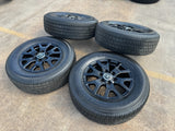 17" Toyota Tacoma 4Runner TRD Black OEM 94254 10637 wheels rims 2025 2026 NEW Texas Truck Tire