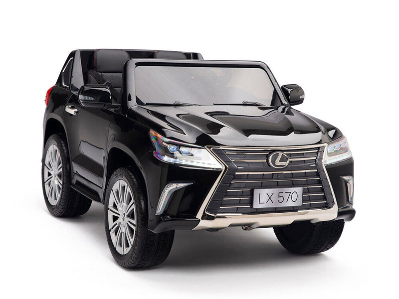Blue 24V Power Lexus 570 Kids Electric Ride-on SUV with 4x4 Capability and EVA Rubber Tires