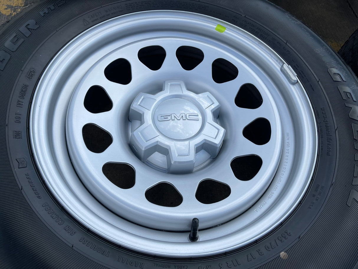 17" Chevy Silverado OEM wheels rims Tahoe Colorado 8130 GMC Canyon 2025 2026 NEW Texas Truck Tire