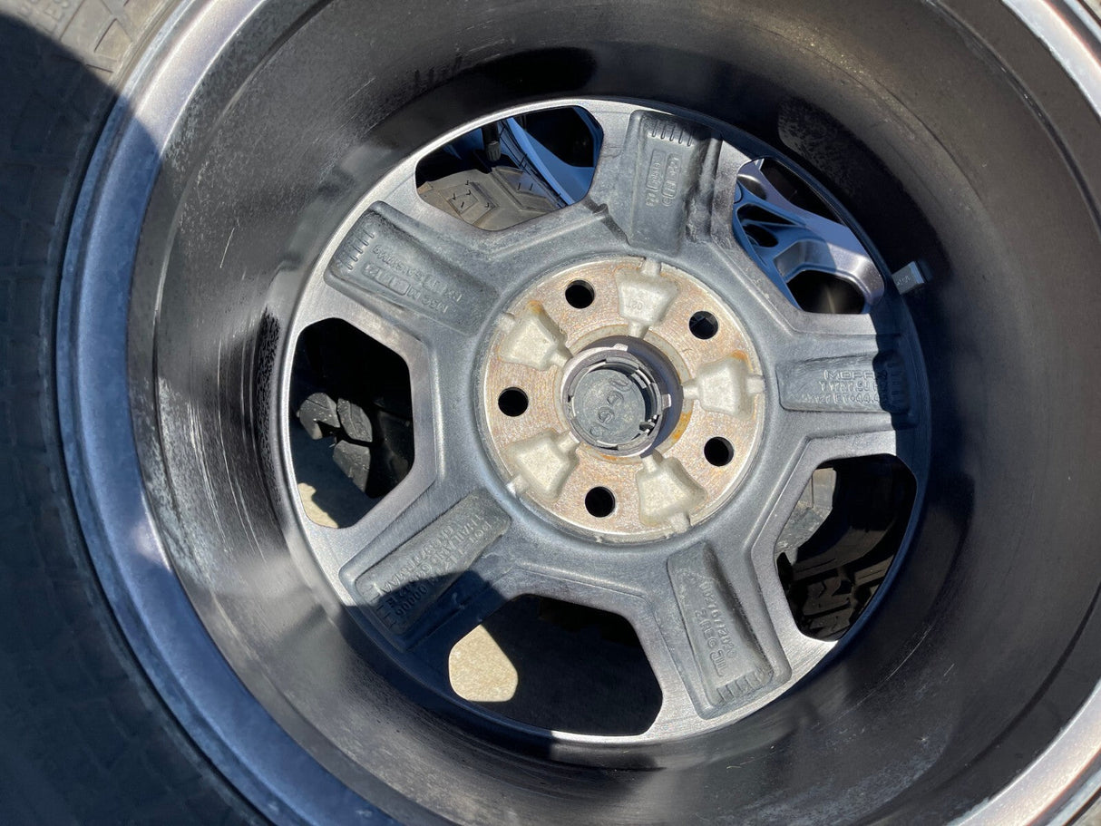17" Jeep Wrangler Gladiator RUBICON OEM 9236 wheels rims FALKEN M/T Texas Truck Tire