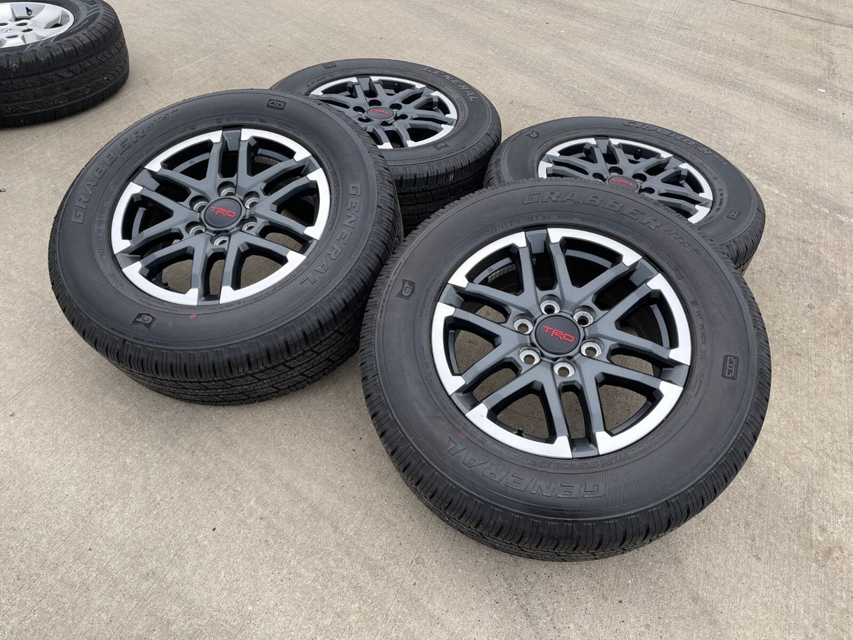 18" Toyota Tacoma LIMITED OEM wheels rims 10641 4Runner 2024 2025 2026 NEW Texas Truck Tire