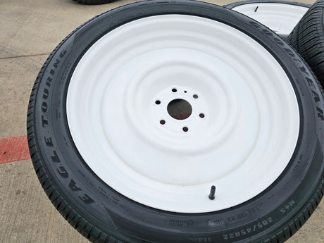 22" Chevy GMC Transport Steel OEM wheels rims Sierra Silverado Escalade 2025 NEW Texas Truck Tire