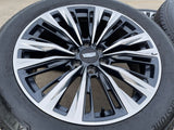 22" Cadillac Escalade V V600 Platinum OEM wheels rims 2023 2024 2025 2026 NEW Texas Truck Tire