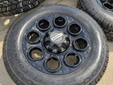 20" Ford F-250 F-350 OEM black TREMOR wheels rims 10299 10484 A/T2 tires NEW Texas Truck Tire