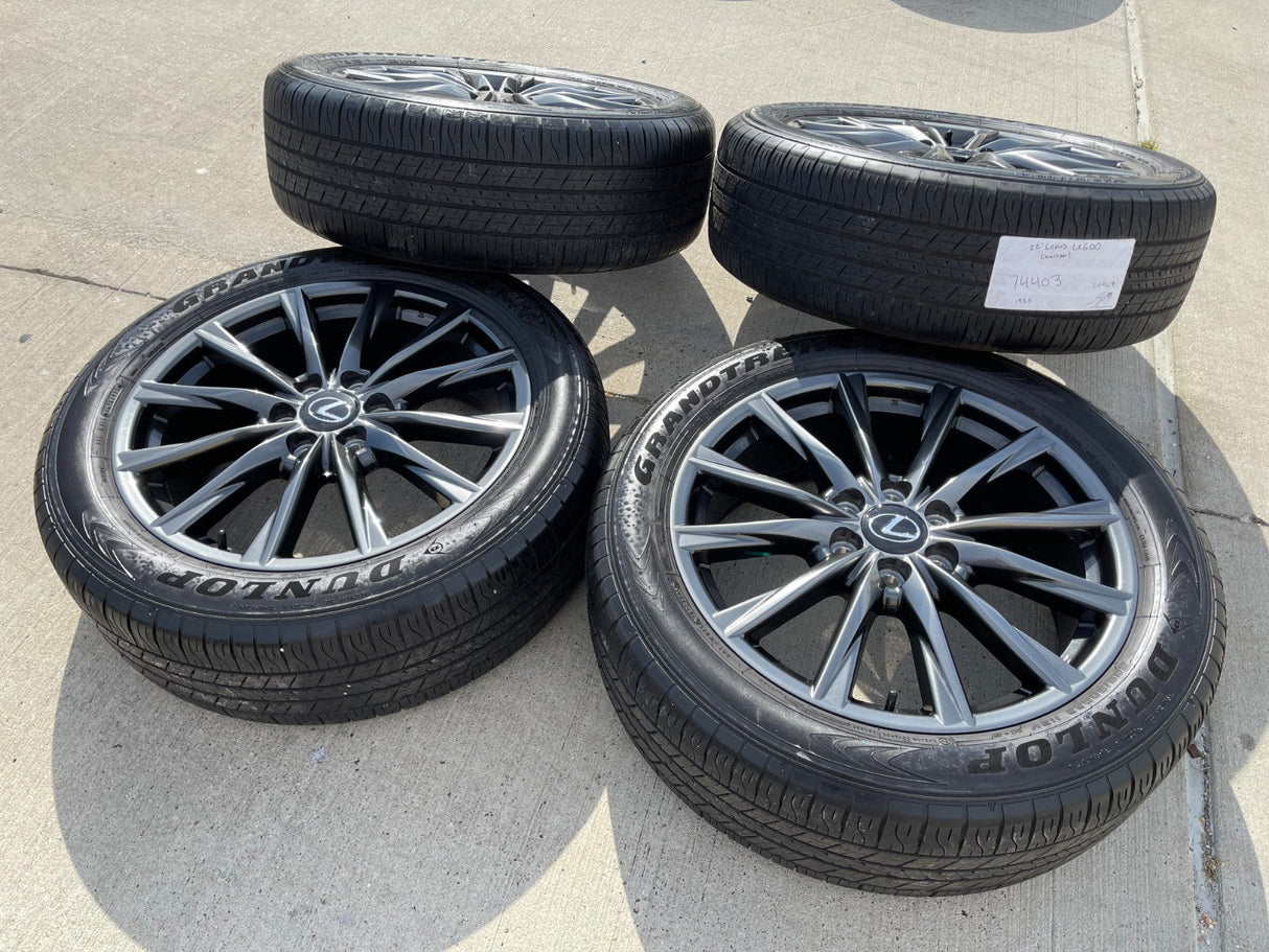 22" Lexus GX550 F Sport Toyota Tundra TRD Sequoia OEM wheels rims 74403 NEW Texas Truck Tire
