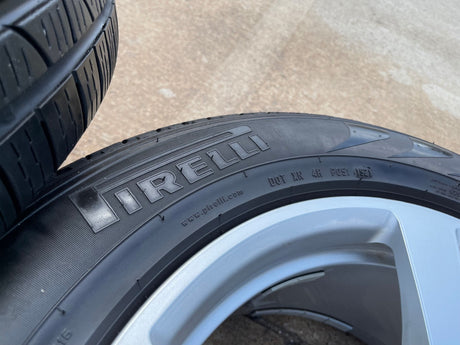 18" Porsche Macan OEM silver wheels rims 67519 67521 2020 2021 2022 2023 2024 Texas Truck Tire