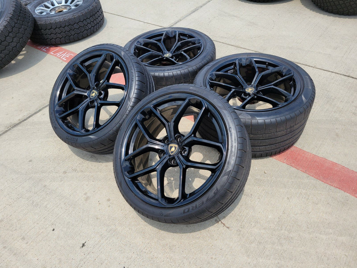 19" Lamborghini Huracan LP580 OEM wheels rims tires OE Kari Texas Truck Tire