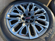 22" GMC Yukon Chevy Tahoe Escalade OEM 95486 wheels rims 2024 2025 2026 NEW Texas Truck Tire