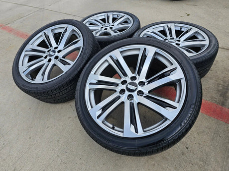 (1) 24" Cadillac Escalade V Platinum OEM wheel rim tire spare 2024 2025 2026 NEW Texas Truck Tire