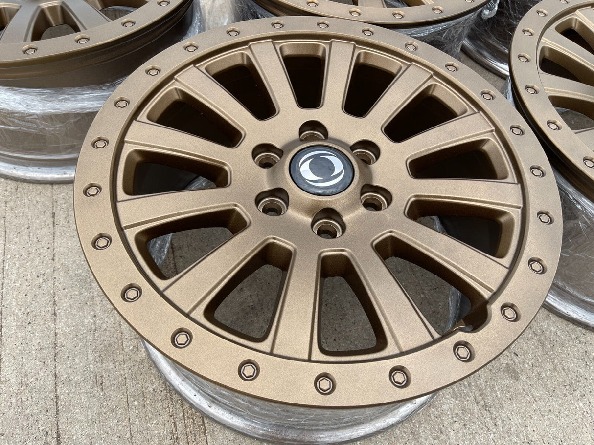 (5) 18" INEOS Grenadier OEM wheels rims Beadlock 2023 2024 2025 2026 NEW Texas Truck Tire