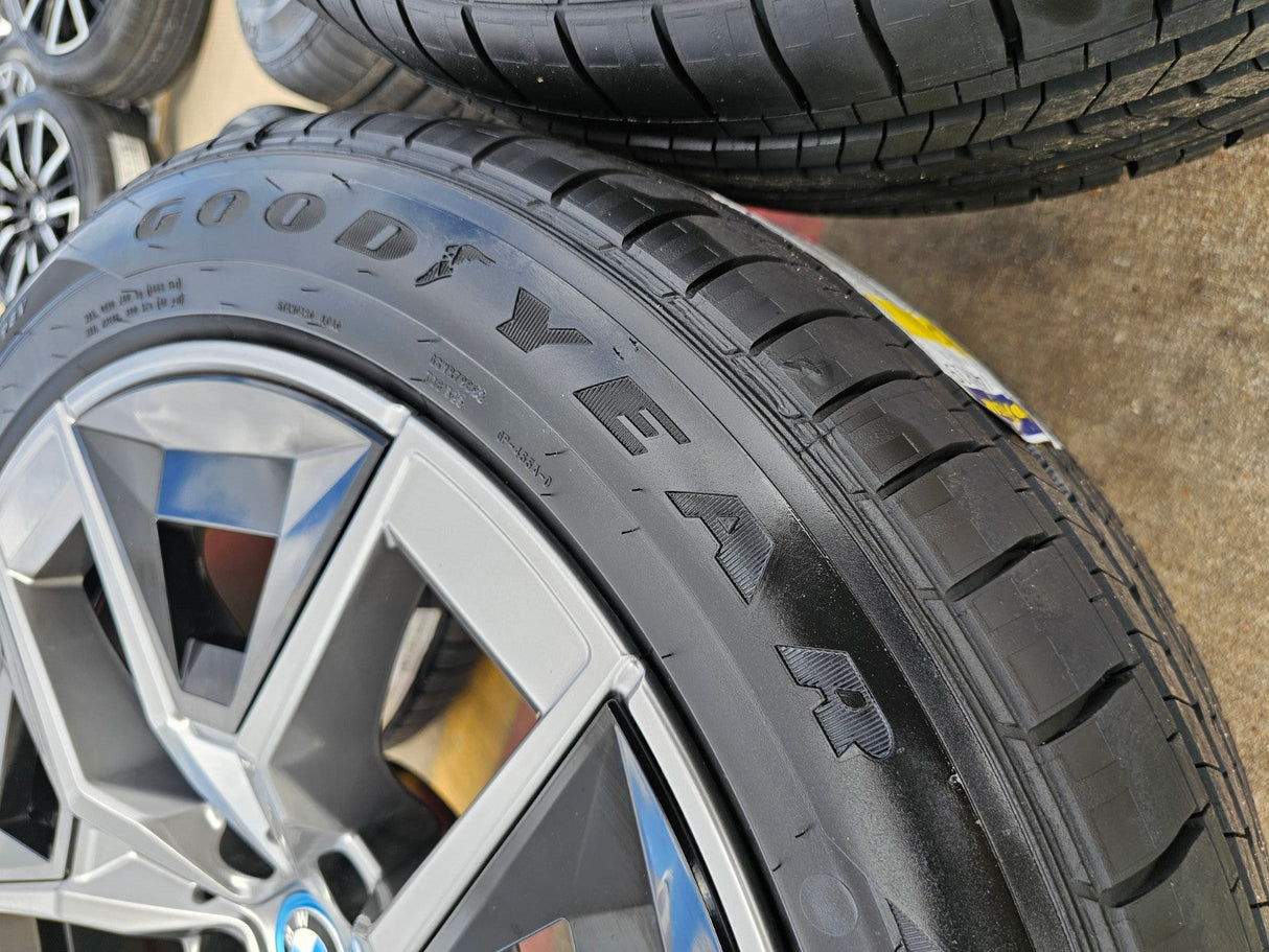 19" BMW OEM 5 Series wheels rims 86710 5x112 G60 i5 2024 2025 2026 NEW GOODYEAR Texas Truck Tire