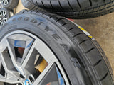 19" BMW OEM 5 Series wheels rims 86710 5x112 G60 i5 2024 2025 2026 NEW GOODYEAR Texas Truck Tire