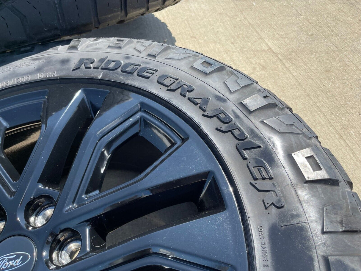 20" Ford F-150 LARIAT Limited OEM rims wheels Expedition 2023 2024 2025 NITTO Texas Truck Tire