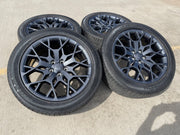 21" Jeep Grand Cherokee L OEM wheels rims 9291 Durango tires CONTINENTAL Texas Truck Tire