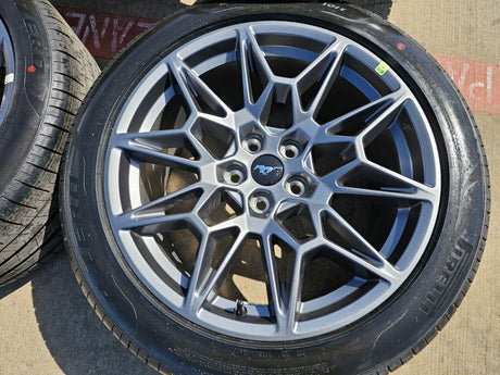 19" Ford Mustang GT Performance Track Pack OEM wheels rims 2024 2025 TPMS NEW Texas Truck Tire