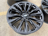 22" Cadillac Escalade V V600 Platinum OEM ORIGINAL wheel rim 2023 2024 2025 NEW Texas Truck Tire