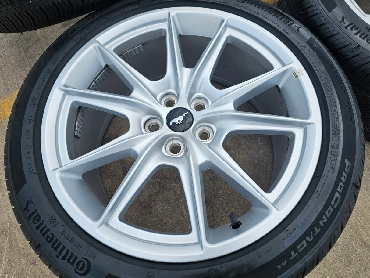 19" Ford Mustang Stealth GT OEM wheels rims 95759 tires 2022 2023 2024 2025 2026 Texas Truck Tire