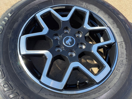 18" Ford Bronco wheel rim 95213 10389 Ranger spare 2021 2022 2023 2024 2025 NEW Texas Truck Tire
