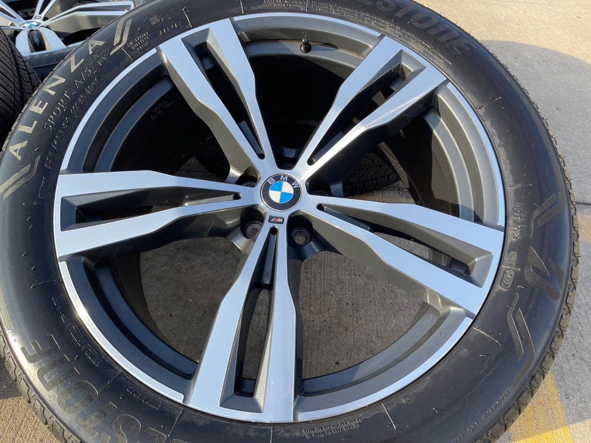 21" BMW X6 X7 OEM 86531 Series wheels rims 2023 2024 2025 2026 BRIDGESTONE Texas Truck Tire