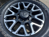 20" Dodge Ram 2500 3500 LARAMIE OEM 51649 wheels rims A/T2 2025 2026 NEW Texas Truck Tire