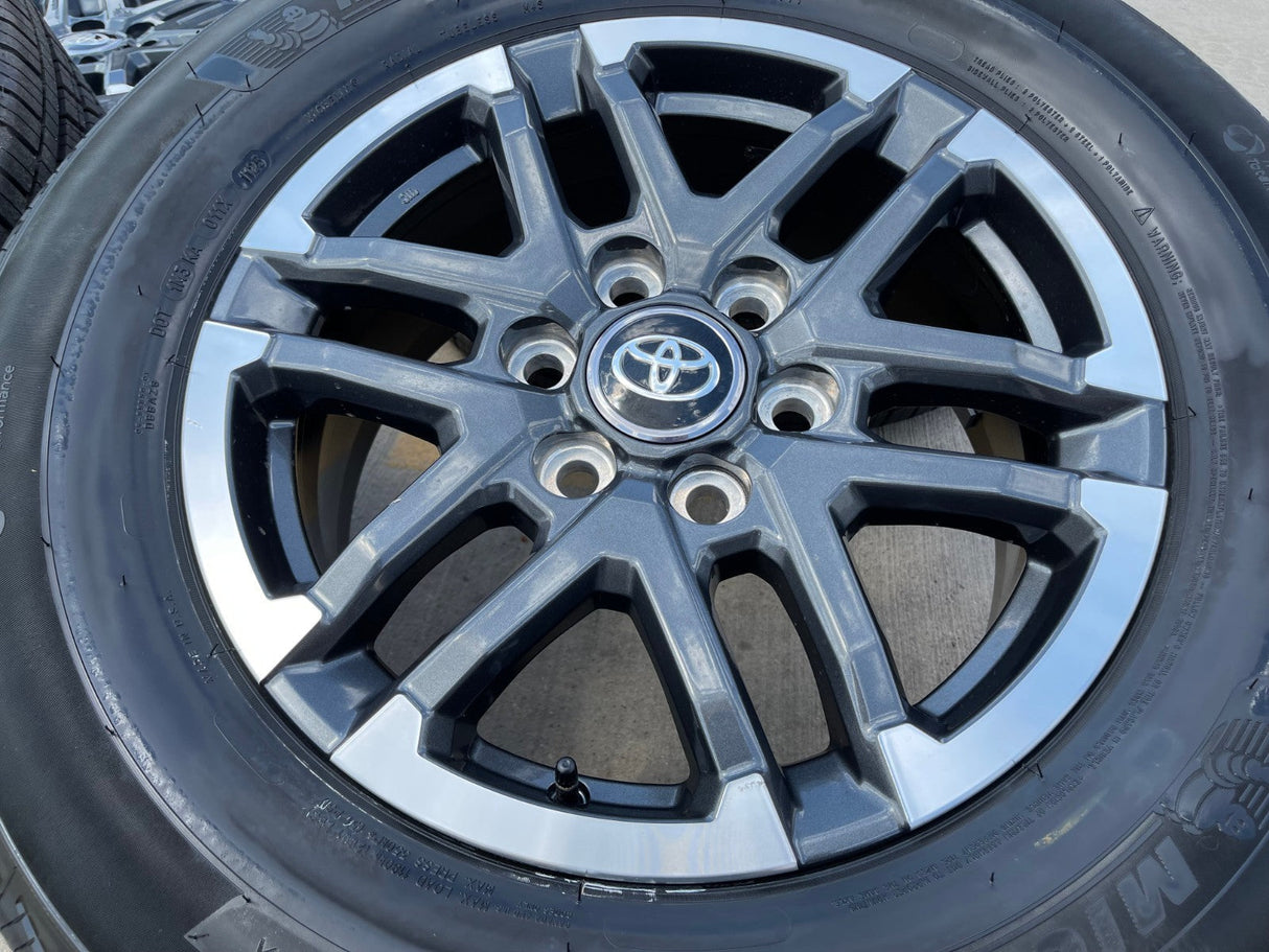 18" Toyota Tacoma 4Runner LIMITED OEM 10641 wheels rims 2024 2025 2026 NEW Texas Truck Tire