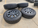 18" Toyota Land Cruiser OEM TRD wheels rims 95952 Tundra Sequoia FALKEN A/T3 Texas Truck Tire