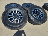 18" Ram 2500 3500 LARAMIE OEM wheels rims 2694 tires 35" NITRO Texas Truck Tire