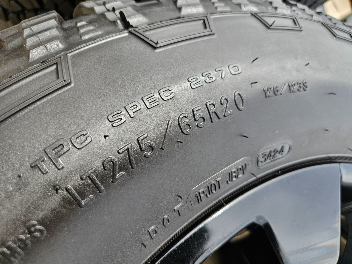 20" GMC Sierra DENALI Chevy Silverado 2500 3500 OEM 5960 5947 wheels rims NEW Texas Truck Tire