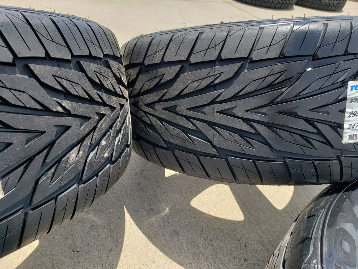 20" Jeep Grand Cherokee SRT Trackhawk OEM 9139 wheels rims tires NEW Texas Truck Tire