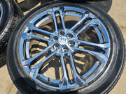 (1) 22" Buick Enclave OEM 94061 wheel rim Acadia Traverse spare 2025 2026 NEW Texas Truck Tire
