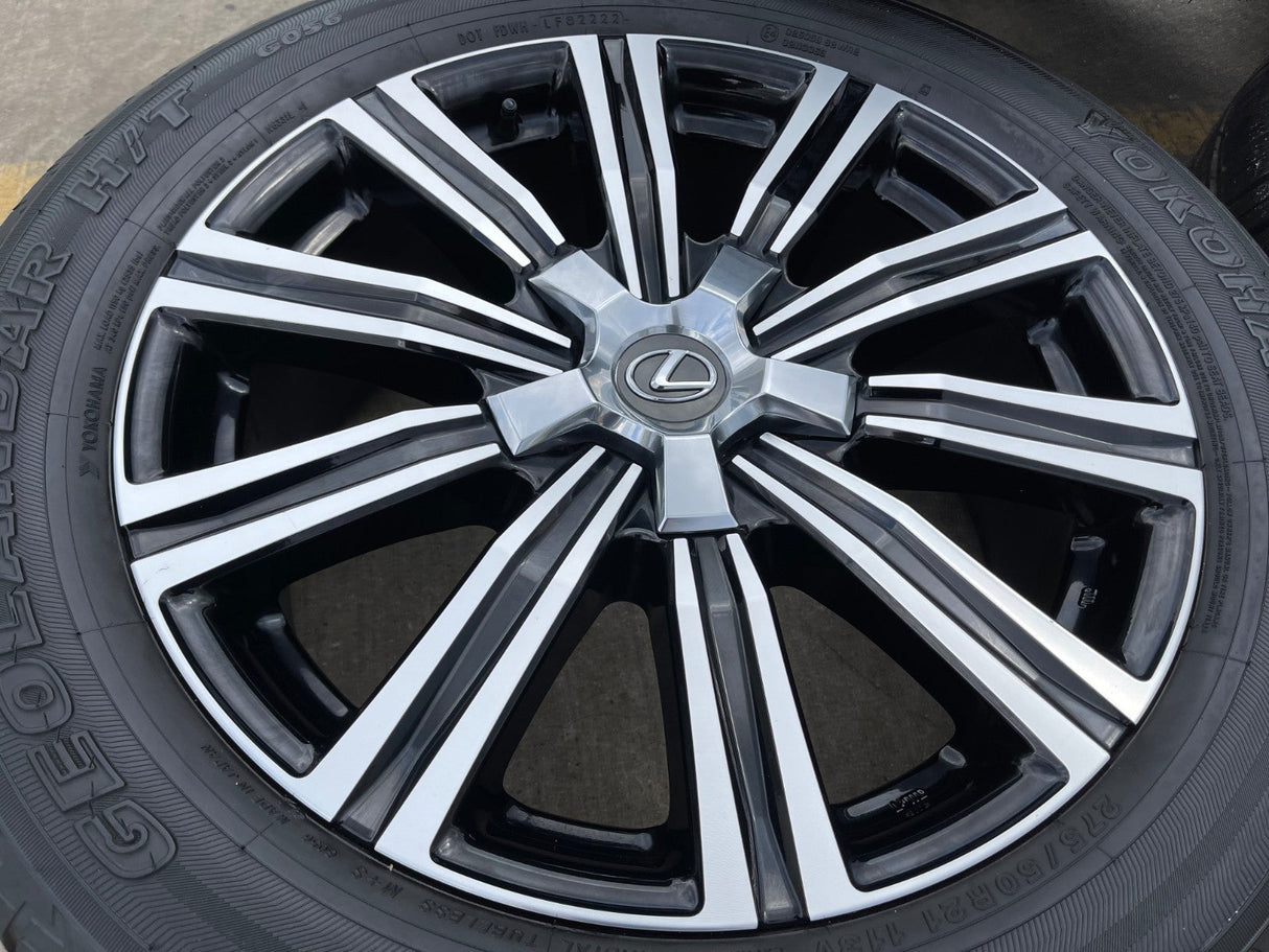 21" Lexus LX570 Land Cruiser OEM 74341 wheels rims tires 5x150 DISCOUNTED Texas Truck Tire