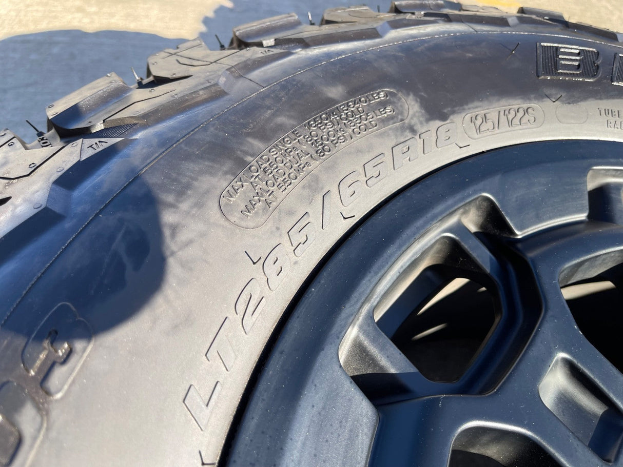 18" Toyota Tundra TRD BBS FORGED OEM 69195 95458 wheels rims Sequoia BFG KO3 A/T Texas Truck Tire