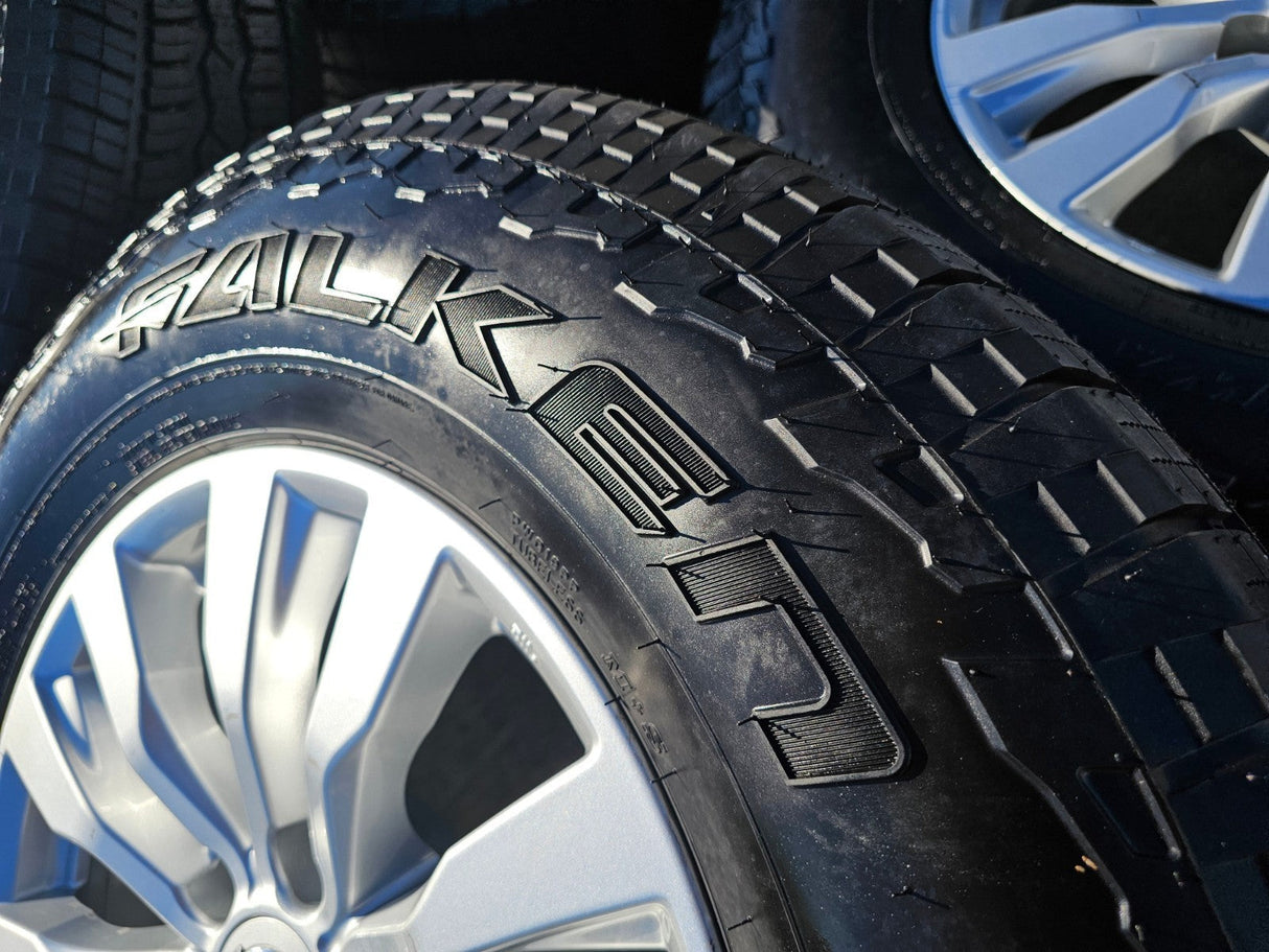 18" Nissan Titan Armada PRO-4X OEM 62737 wheels rims FALKEN A/T3 tires NEW Texas Truck Tire