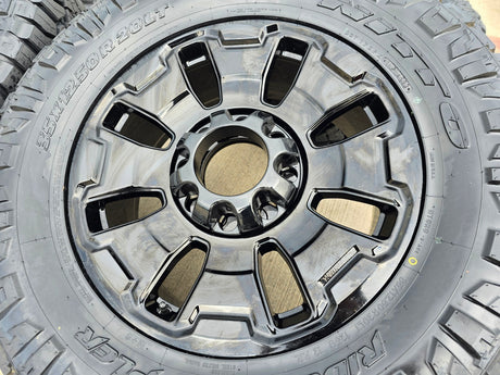 20" Ford F-250 F-350 OEM Limited Tremor 10487 wheels rims 2024 2025 2026 NEW Texas Truck Tire